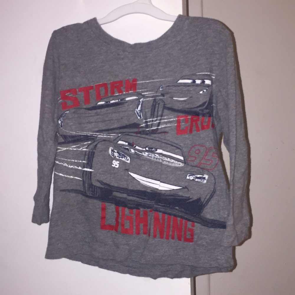 Disney 2T boys cars long sleeve T-shirt